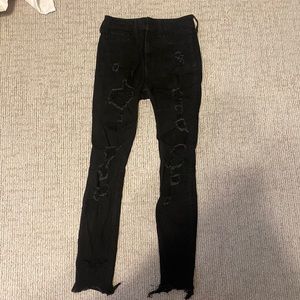 Hollister skinny jeans, size 0